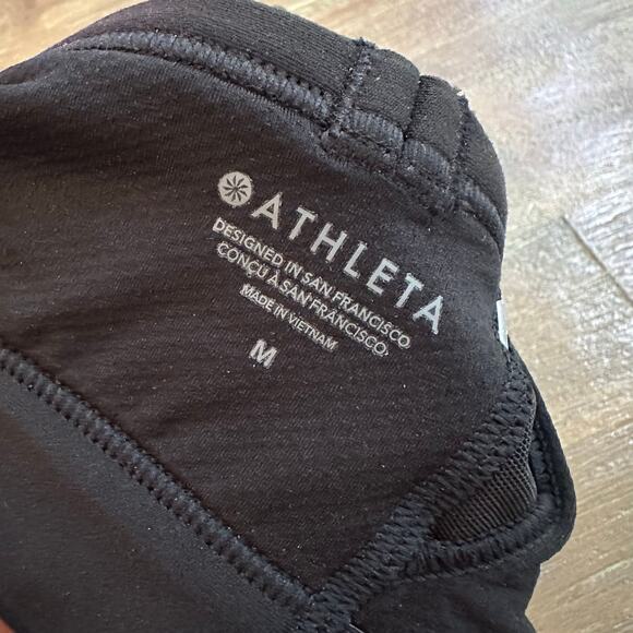 Athleta Vital Sports Bra A-C Cup Black M - Picture 7 of 8